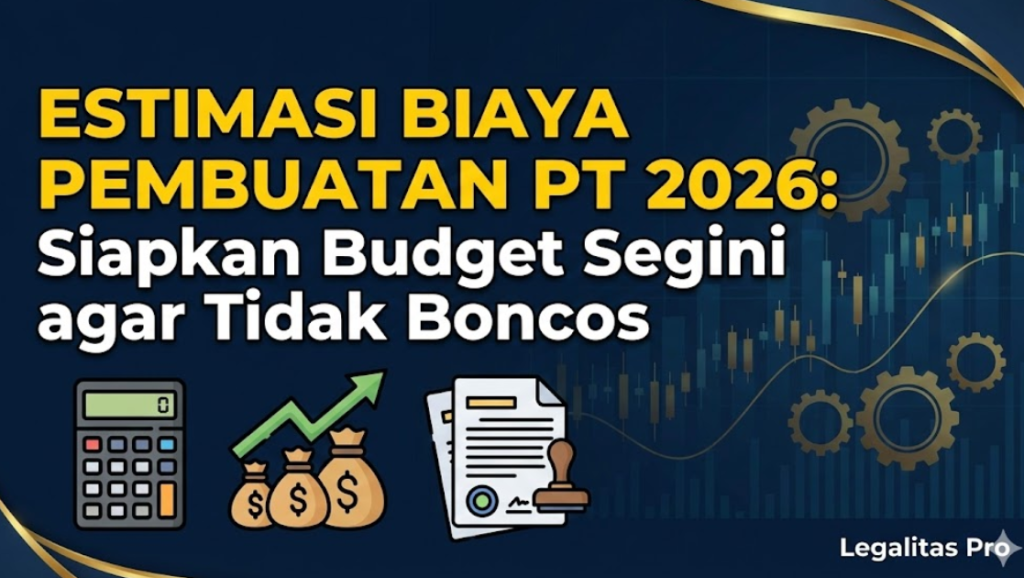 Estimasi Biaya Pembuatan PT 2026 Siapkan Budget