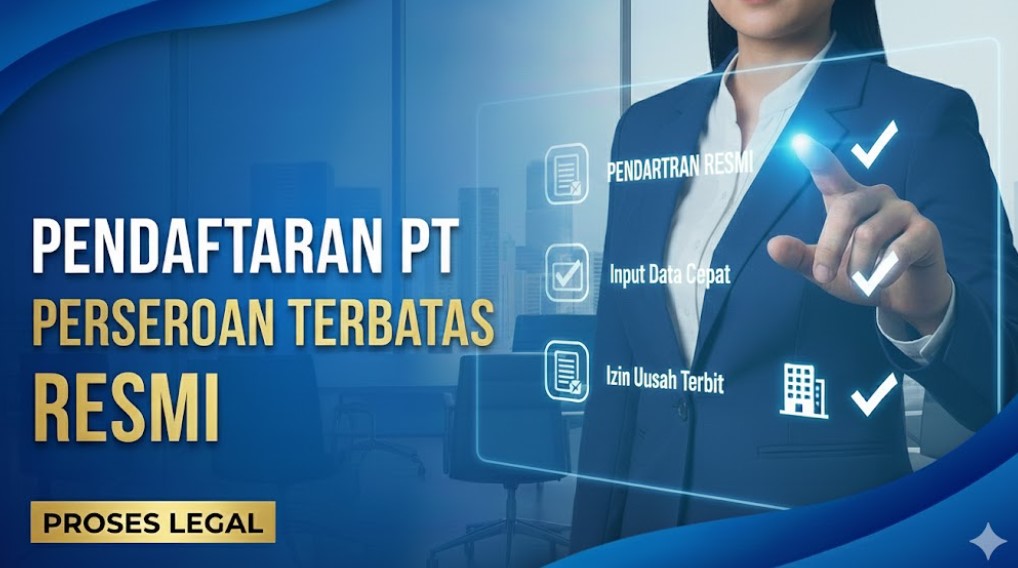Pendaftaran PT Perseroan Terbatas Resmi