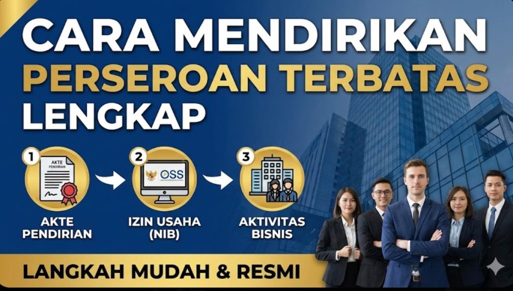 Cara Mendirikan Perseroan Terbatas Lengkap