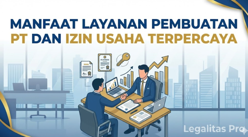 Manfaat Layanan Pembuatan PT dan Izin Usaha Terpercaya