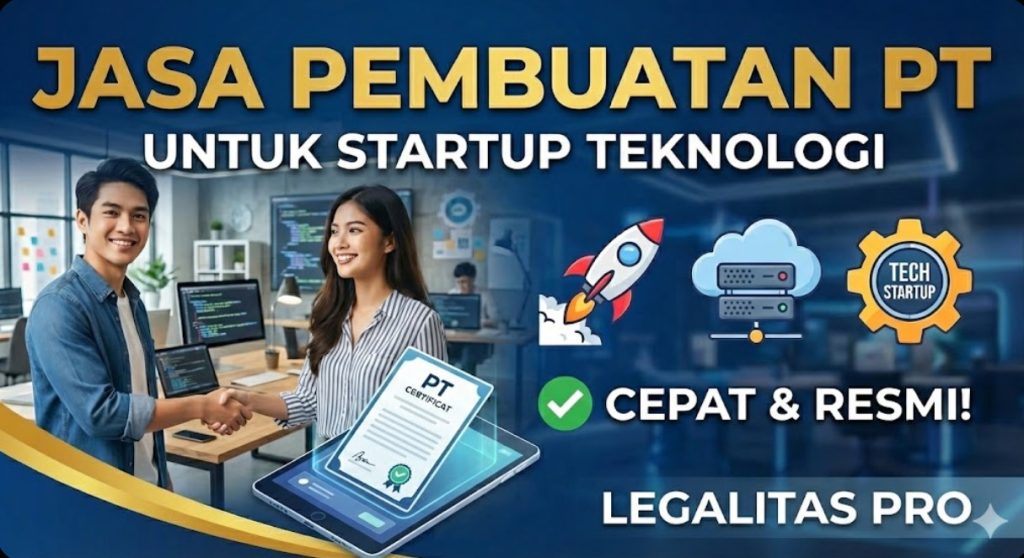 Jasa Pembuatan PT untuk Startup Teknologi