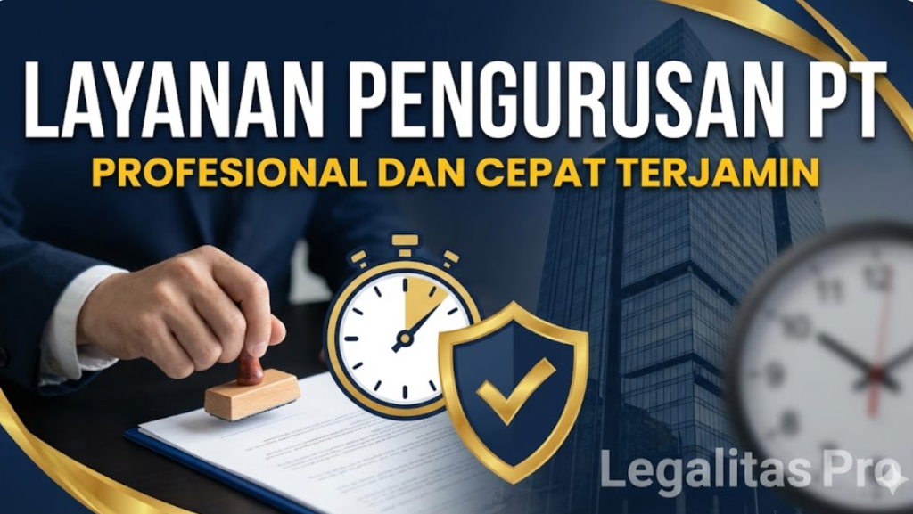 Layanan Pengurusan PT Profesional dan Cepat Terjamin