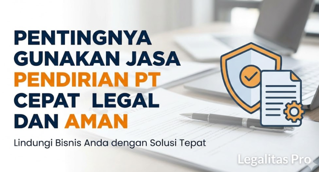 Pentingnya Gunakan Jasa Pendirian PT Cepat Legal dan Aman