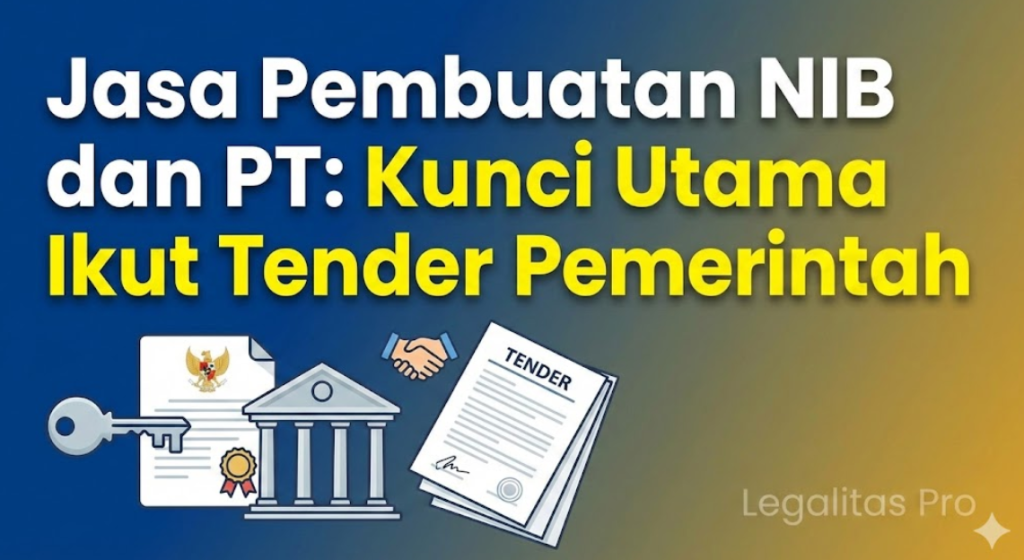 Jasa Pembuatan NIB dan PT: Kunci Utama Ikut Tender Pemerintah