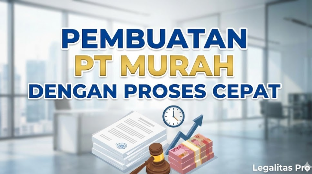 Pembuatan PT Murah dengan Proses Cepat