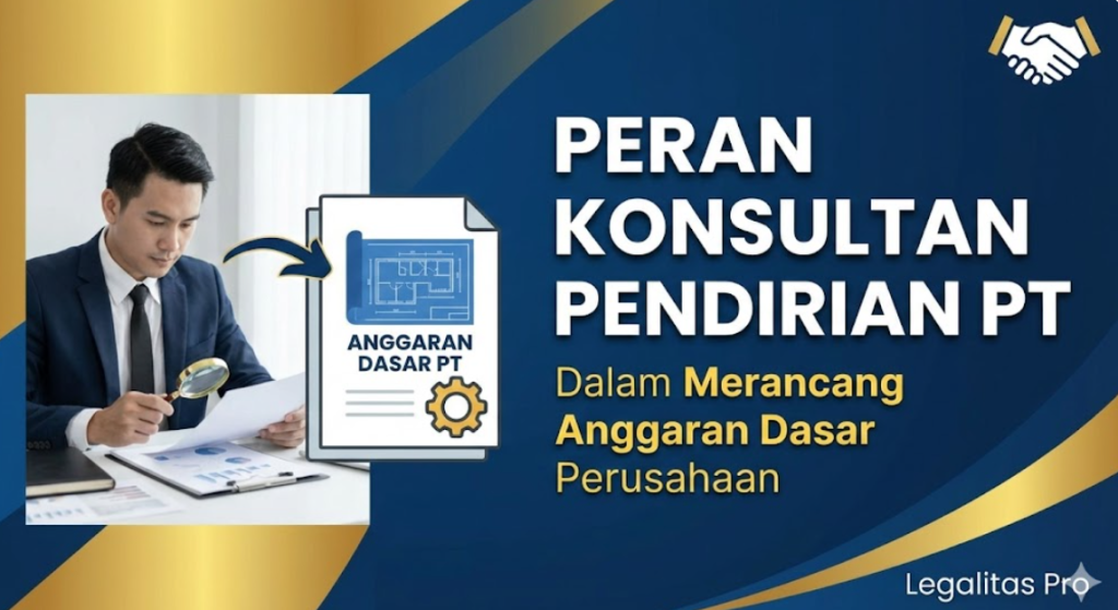 Peran Konsultan Pendirian PT dalam Merancang Anggaran Dasar Perusahaan