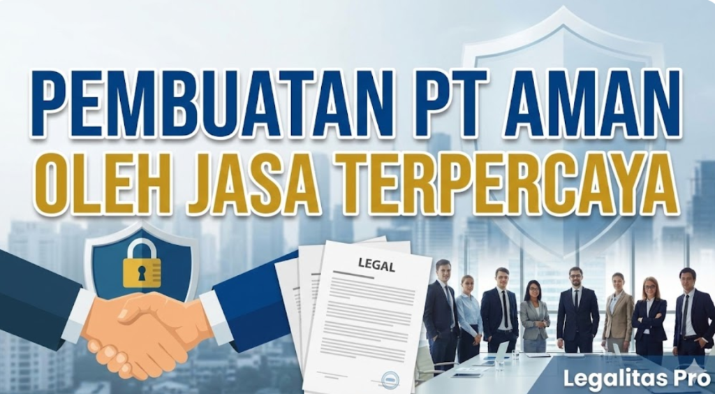 Pembuatan PT Aman oleh Jasa Terpercaya