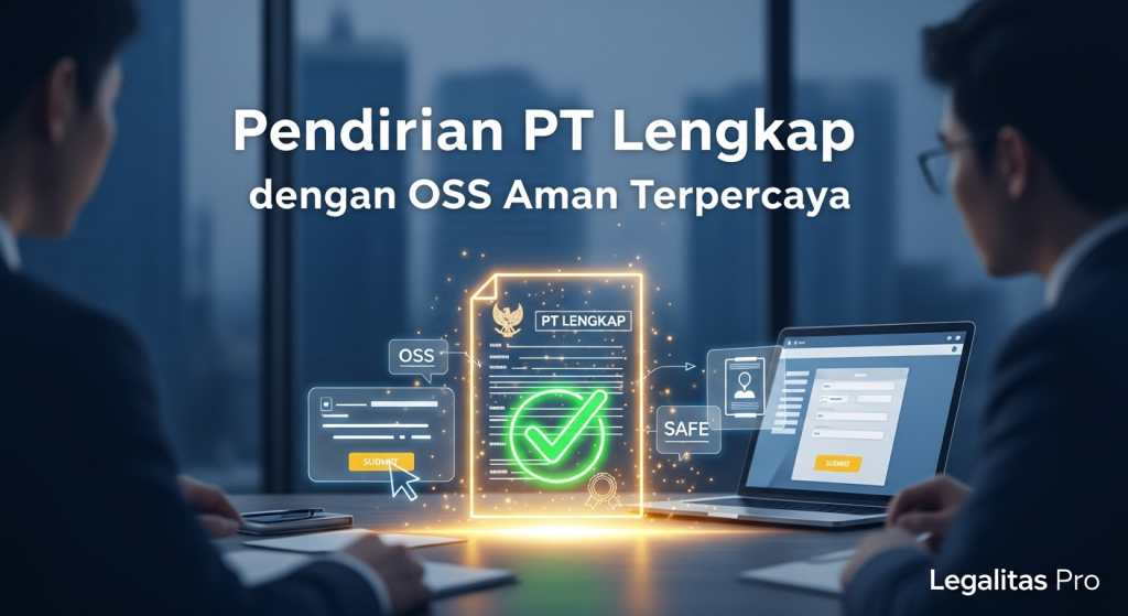 Pendirian PT Lengkap dengan OSS Aman Terpercaya