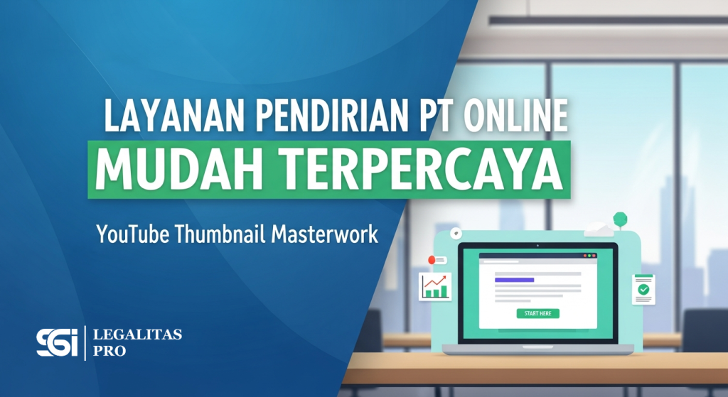Layanan Pendirian PT Online Mudah Terpercaya