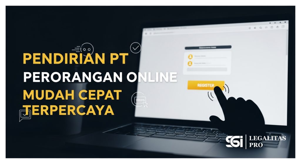 Pendirian PT Perorangan Online Mudah Cepat Terpercaya