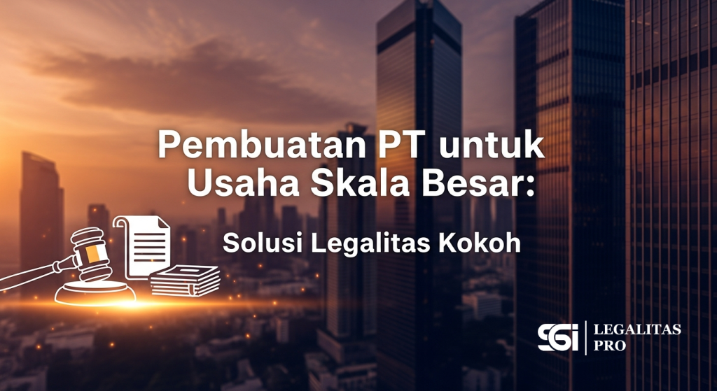 Pembuatan PT untuk Usaha Skala Besar Solusi Legalitas Kokoh