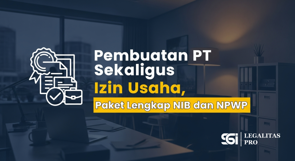Pembuatan PT Sekaligus Izin Usaha, Paket Lengkap NIB dan NPWP
