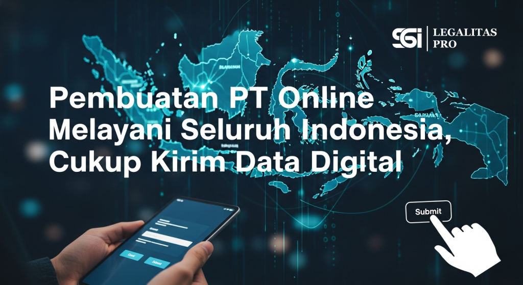 Pembuatan PT Online Melayani Seluruh Indonesia, Cukup Kirim Data Digital