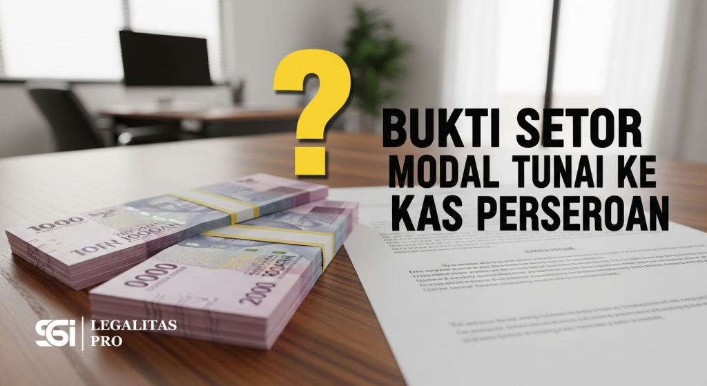 Bukti Setor Modal Tunai ke Kas Perseroan: Apakah Masih Berlaku?