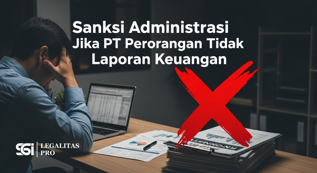 Sanksi Administrasi Jika PT Perorangan Tidak Laporan Keuangan