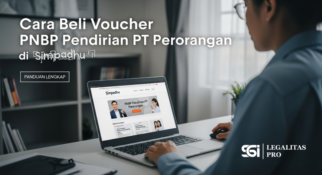 Cara Beli Voucher PNBP Pendirian PT Perorangan di Simpadhu