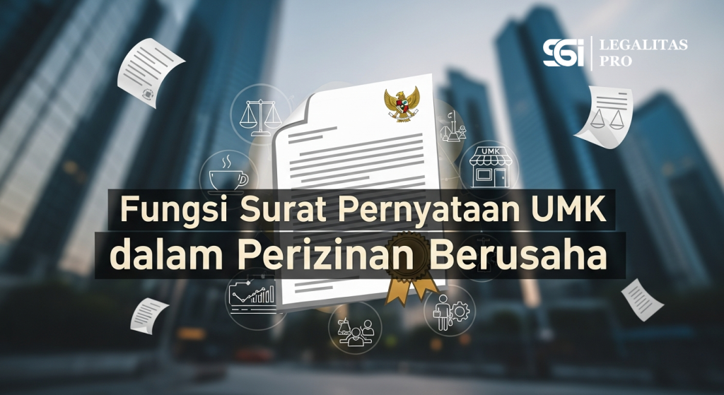 Fungsi Surat Pernyataan UMK dalam Perizinan Berusaha