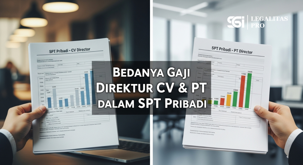 Bedanya Gaji Direktur CV dan PT dalam Laporan SPT Pribadi