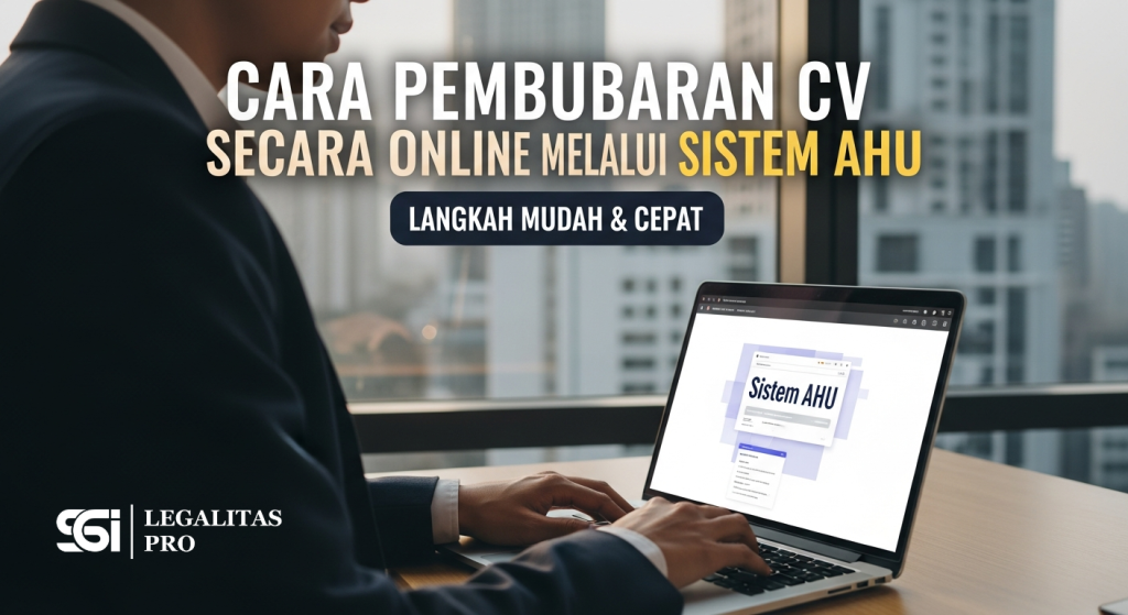 Cara Pembubaran CV Secara Online Melalui Sistem AHU