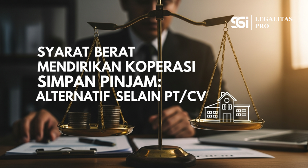 Syarat Berat Mendirikan Koperasi Simpan Pinjam: Alternatif Selain PT/CV