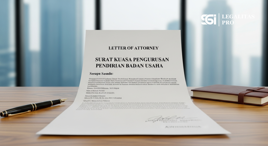 Contoh Surat Kuasa Pengurusan Pendirian Badan Usaha