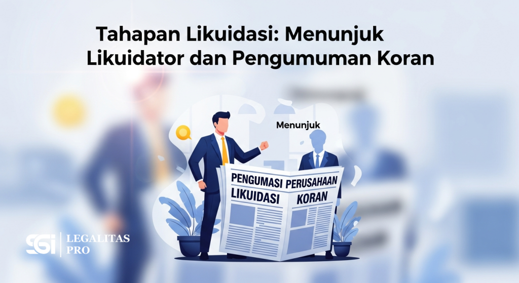 Tahapan Likuidasi: Menunjuk Likuidator dan Pengumuman Koran