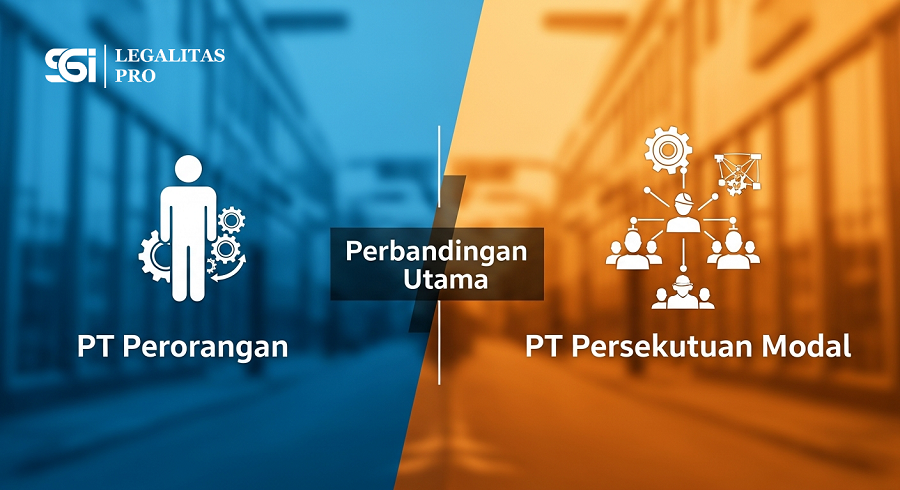 Perbandingan Utama PT Perorangan vs PT Persekutuan Modal