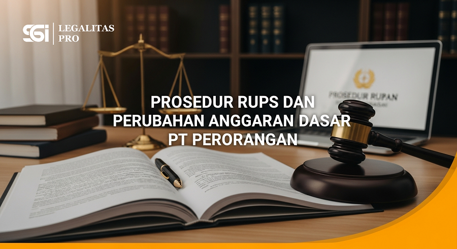 Prosedur RUPS dan Perubahan Anggaran Dasar PT Perorangan