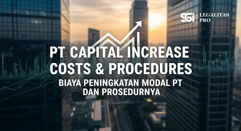 Biaya Peningkatan Modal PT dan Prosedurnya
