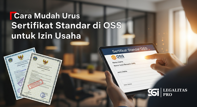 Cara Mudah Urus Sertifikat Standar di OSS untuk Izin Usaha